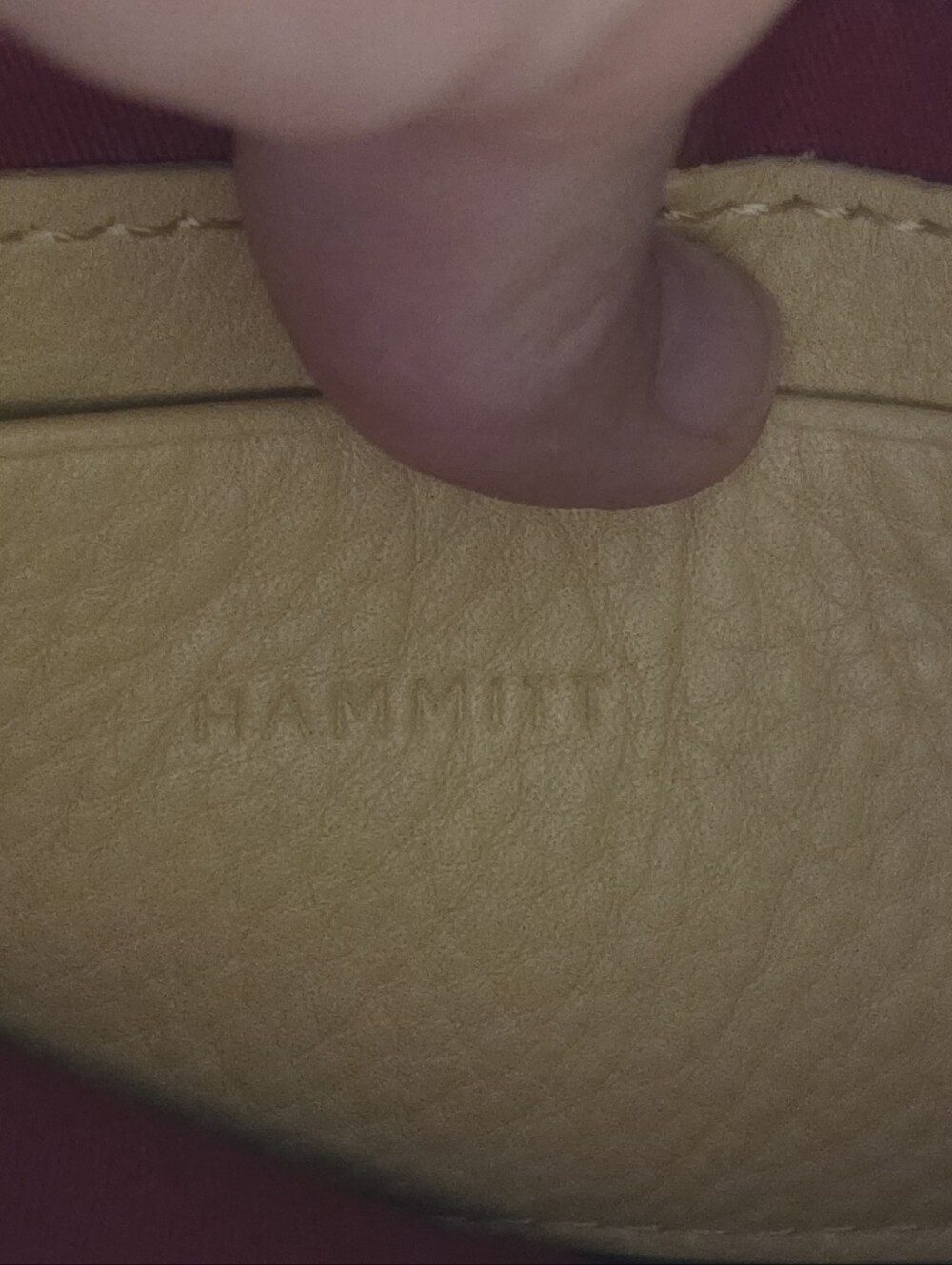 Hammitt Davis Small Sunstruck Yellow Croc Leather Crossbody Bucket Bag NWT - Picture 14 of 16